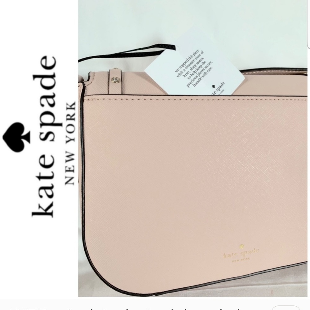 SOLD NWT kate spade leather jeweled crossbody bag - Picture 7 of 7